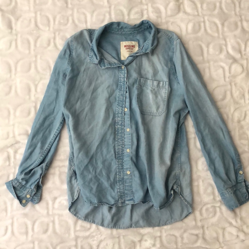 Mossimo Comfy Denim Button-Up